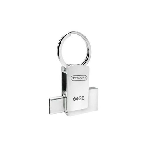 Pendrive Treqa Usb Y Tipo C 3.0 64 Gb Para Celular Y Pc  