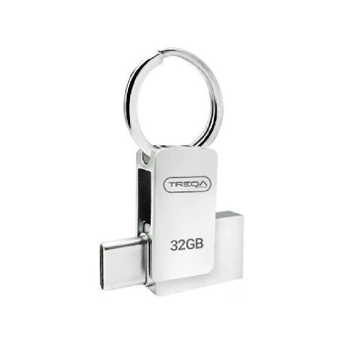 Pendrive Treqa Usb Y Tipo C 3.0 32 Gb Para Celular Y Pc  