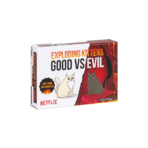 Juego De Mesa Exploding Kittens Good vs Evil +7  