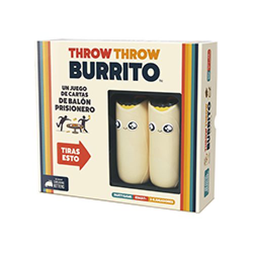 Juego De Mesa Exploding Kittens Throw Throw Burrito +7  