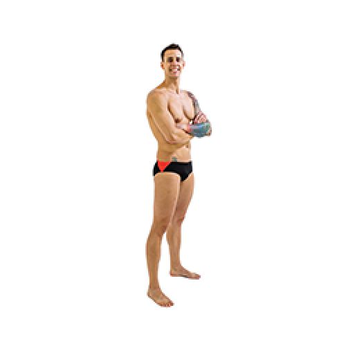 Slip Natación Hombre Finis Splice Brief 32  