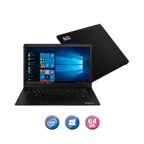 Notebook Evoo 14,1'' N3350 4gb 64gb Win10  