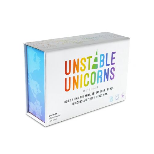 Juego de Mesa Unstable Games Unstable Unicorns Base +8  