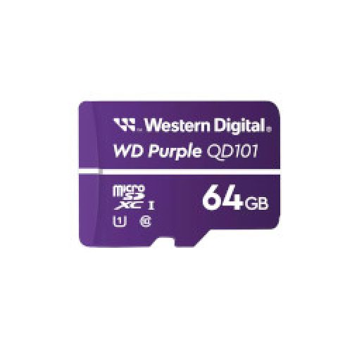 Memoria Micro Sd Western Digital Qd101 64gb Clase 10  