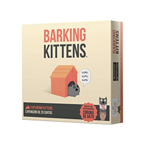 Expansión Juego De Mesa Exploding Kittens Barking Kittens +7  