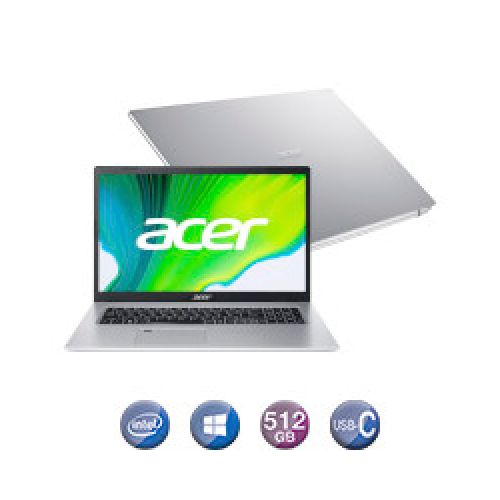 Notebook Acer Aspire 5 17,3'' Core I7 8gb 512gb Win11  