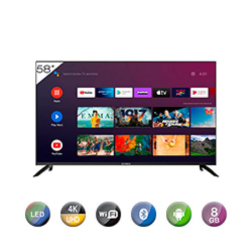 Smart Tv Aiwa 58 Led Uhd Google Tv Certificado  