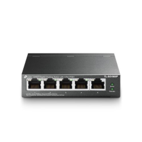 Switch Tp-Link Tl-sg1005lp 5 Puertos 10/100/1000 4 PoE  