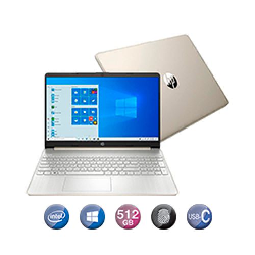 Notebook HP 15,6'' Core I3 8gb 512gb W11  