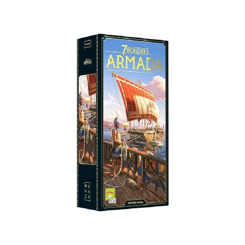 Expansión Juego de Mesa 7 Wonders Base 7 Wonders Armada +10  