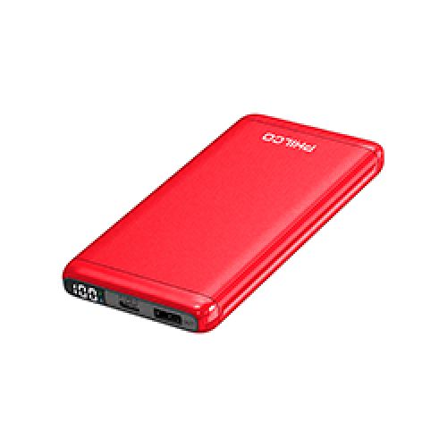 Powerbank Philco 10000mah 1 Usb C / 1 Usb A  