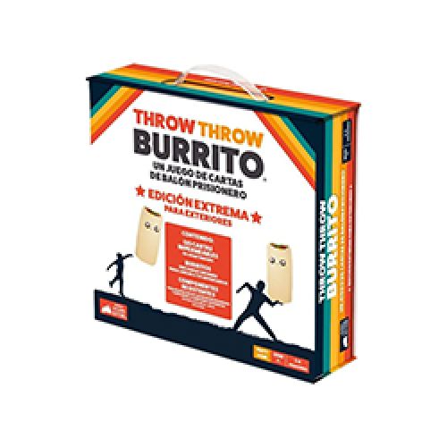 Juego De Mesa Exploding Kittens Throw Throw Burrito Edición Extrema +7  