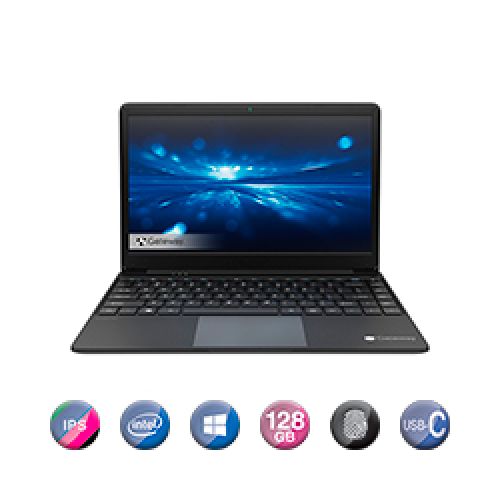 Notebook Gateway 14,1´ I3 4gb/128gb/win - BLACK  