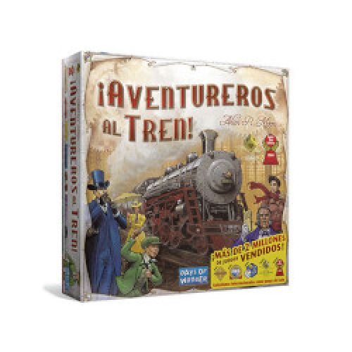 Juego de Mesa Asmodee Aventureros Al Tren Norte América +8  