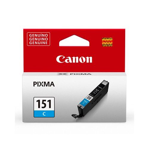 Cartucho Tinta Canon Original Cli-151 Cyan 7ml  