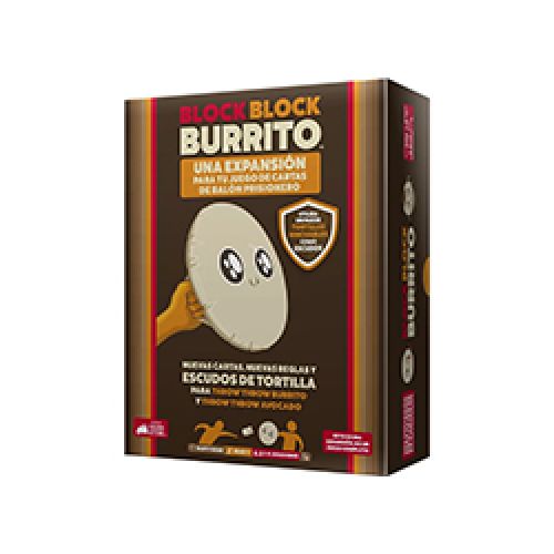 Expansión Juego De Mesa Exploding Kittens Block Block Burrito +7  