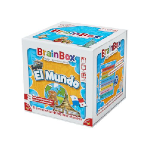 Juego de Mesa Asmodee BrainBox El Mundo +8  