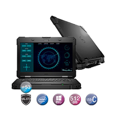 Notebook Rugged Dell 14'' Core I5 16gb 512gb W11 Pro  