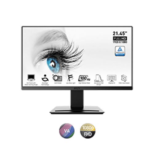 Monitor Gaming Plano Msi PRO MP223 21,45'' FHD 100hz  