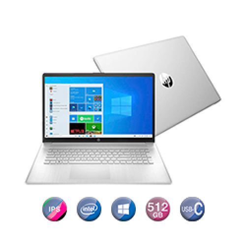 Notebook Hp 17,3'' Core I5 8gb 512gb Win11  