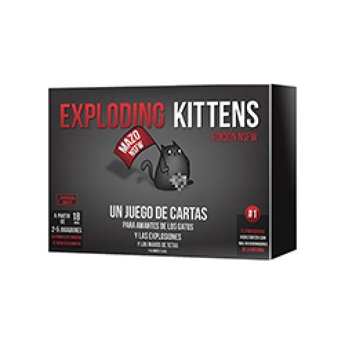 Juego De Mesa Exploding Kittens Edición NSFW +18  