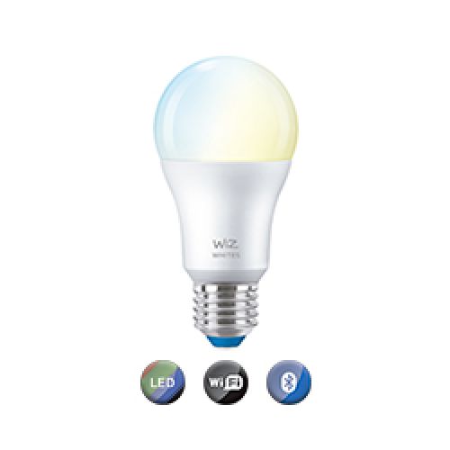 Lámpara Led Inteligente Philips Wiz 8W E27 Blanco  