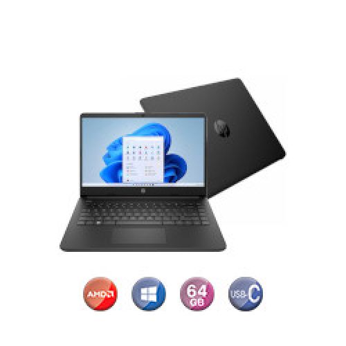 Notebook HP 14' Amd 3020e 4gb 64gb W11  