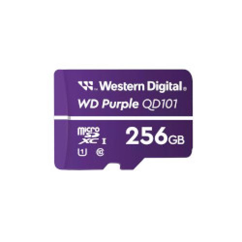 Memoria Micro Sd Western Digital Qd101 256gb Clase 10 Cctv  