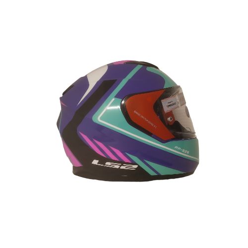 Ls2 Casco Integral Lentes Ff320 Evo Ggio Purple White - Motoshop Respuestos y Accesorios  