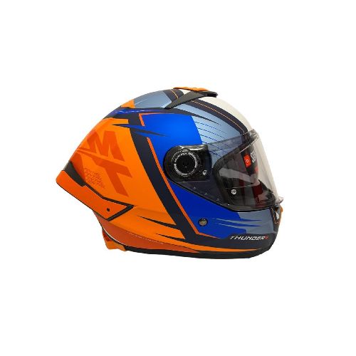 Casco Integral Lentes Mt Thunder 4 Sv Pental B4 Naranja Mate - Motoshop Respuestos y Accesorios  