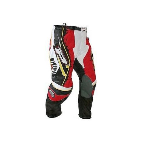 Pantalon Motocross Niño Progrip Italia Modelo 6009 Rojo Blanco - Motoshop Respuestos y Accesorios  