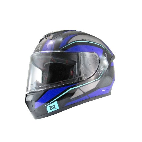 Casco Integral X Sports M63 Broker Negro Morado - Motoshop Respuestos y Accesorios  