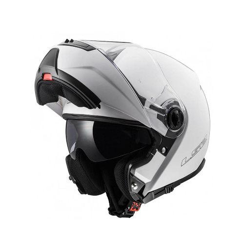 Casco Rebatible Con Lentes Ls2 Ff325 Strobe Gloss White Brillo - Motoshop Respuestos y Accesorios  