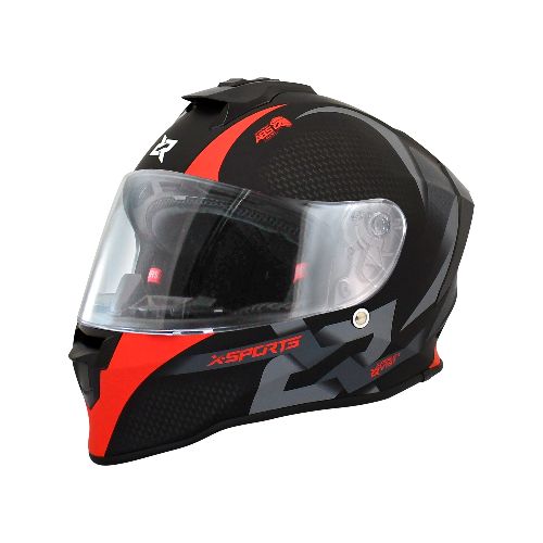 Casco Integral X Sports V151 Track Rojo - Motoshop Respuestos y Accesorios  