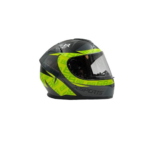 Casco Integral X Sports M66 Freedom Gris Amarillo - Motoshop Respuestos y Accesorios  