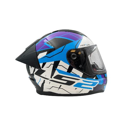 Casco Integral Ls2 Ff353 Racer Black Purple Talle xl - Motoshop Respuestos y Accesorios  