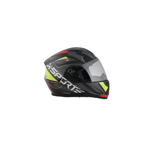 Casco Integral X Sports Courxe M67 Negro Gris Mate - Motoshop Respuestos y Accesorios  