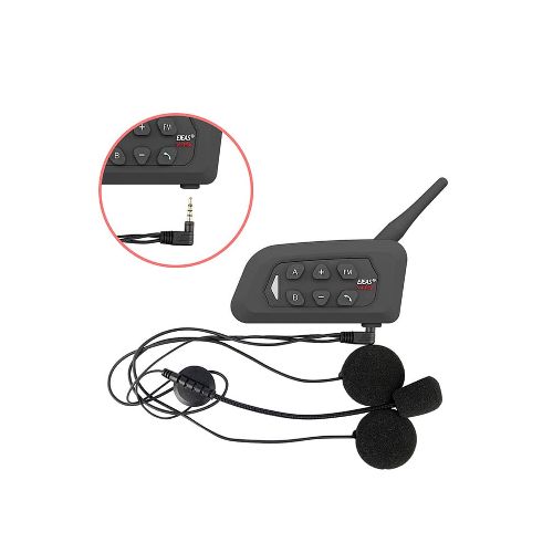 Intercomunicador Casco Inalambrico Bluetooth Ejeas V4 Plus - Motoshop Respuestos y Accesorios  