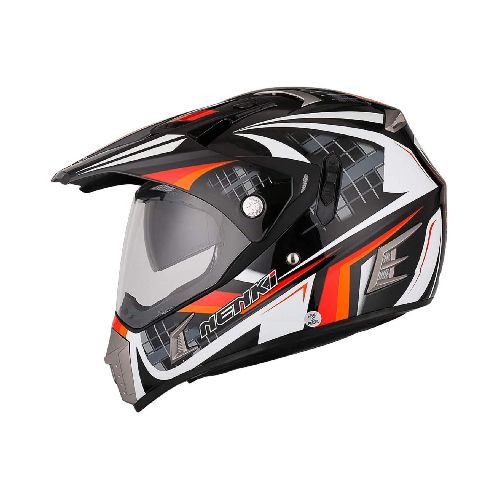 Casco Nenki NK-311 Cross Visor Y Lentes Varios Colores - Motoshop Respuestos y Accesorios  