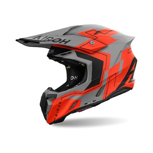 Casco Airoh Cross Twist 3.0 Hrt Dizzy Matt Naranja - Motoshop Respuestos y Accesorios  