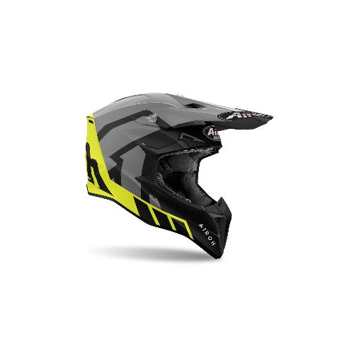 Casco Airoh Cross Wraap Reloaded Yellow Matt - Motoshop Respuestos y Accesorios  