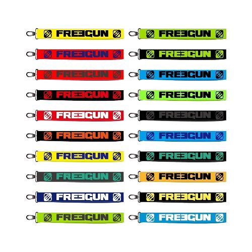 Llavero Freegun Key Ring Cinta Ancha Varios Colores - Motoshop Respuestos y Accesorios  