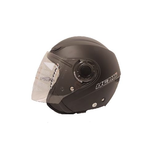 Casco Nenki Urbano NK-627 Abierto Negro Mate - Motoshop Respuestos y Accesorios  