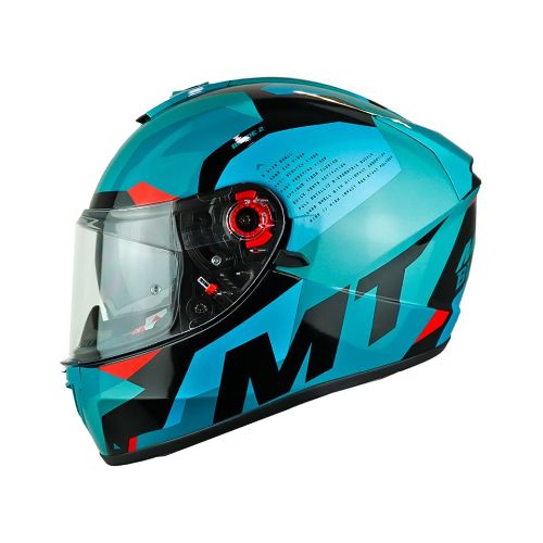 Casco Integral Con Lentes Mt Blade Fade E17 Azul Brillo - Motoshop Respuestos y Accesorios  