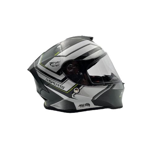 Casco Integral X Sports V151 Bright Negro Amarillo Brillante - Motoshop Respuestos y Accesorios  