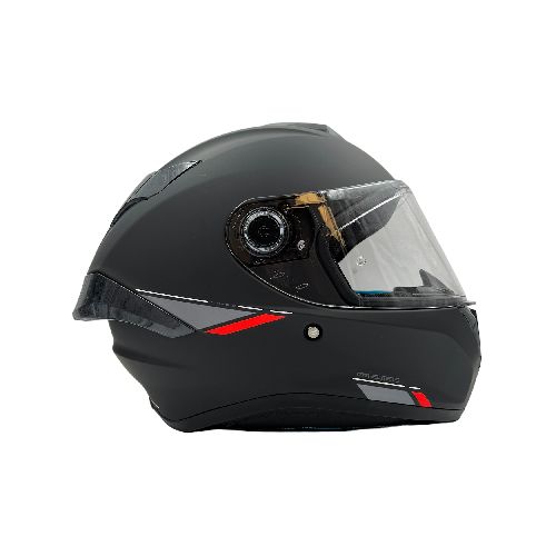 Casco Mt Targo S A1 Negro Mate Con Spoiler - Motoshop Respuestos y Accesorios  