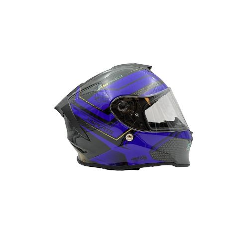 Casco Integral X Sports V151 Brigth Negro Morado - Motoshop Respuestos y Accesorios  