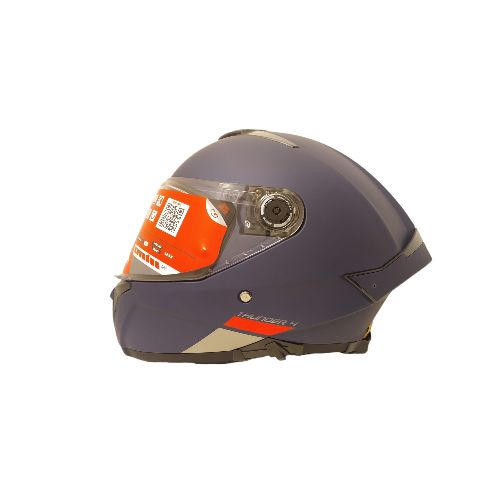 Casco Integral Con Lentes Mt Thunder 4 Sv Azul Mate - Motoshop Respuestos y Accesorios  