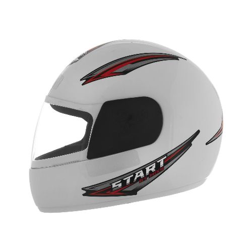 Casco Integral Mixs Start Blanco - Motoshop Respuestos y Accesorios  