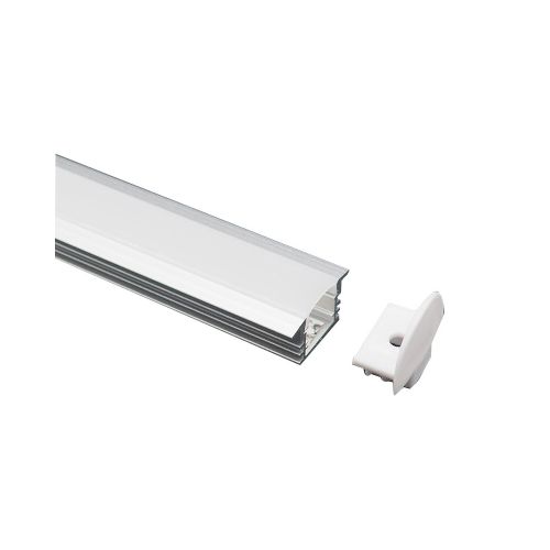 Perfil Aluminio para Cinta LED 12V de Empotrar — Serlux